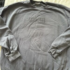 Taylor Swift Gray Tour Sweatshirt